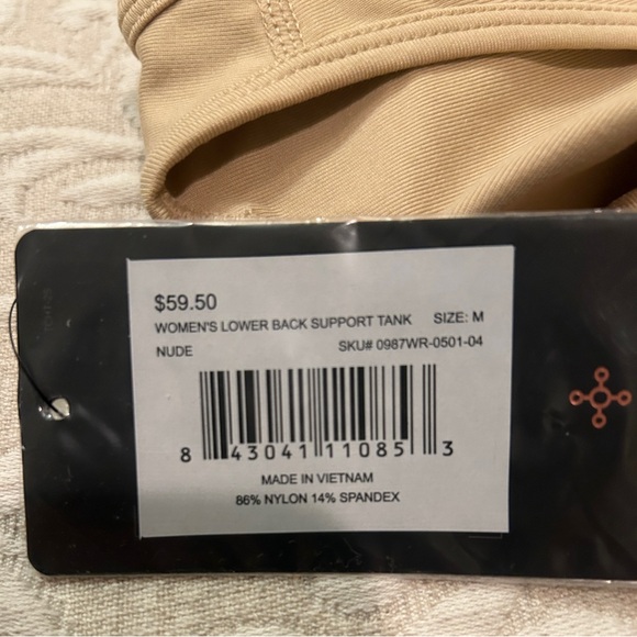 Tommie CopperLower Back Support Tank - Picture 8 of 8